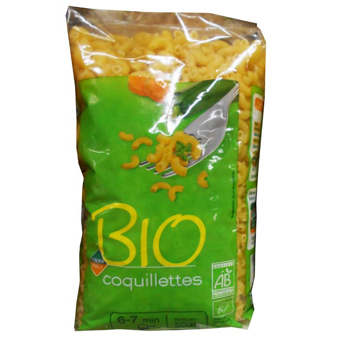 COQUILLETTES BIO 500GR