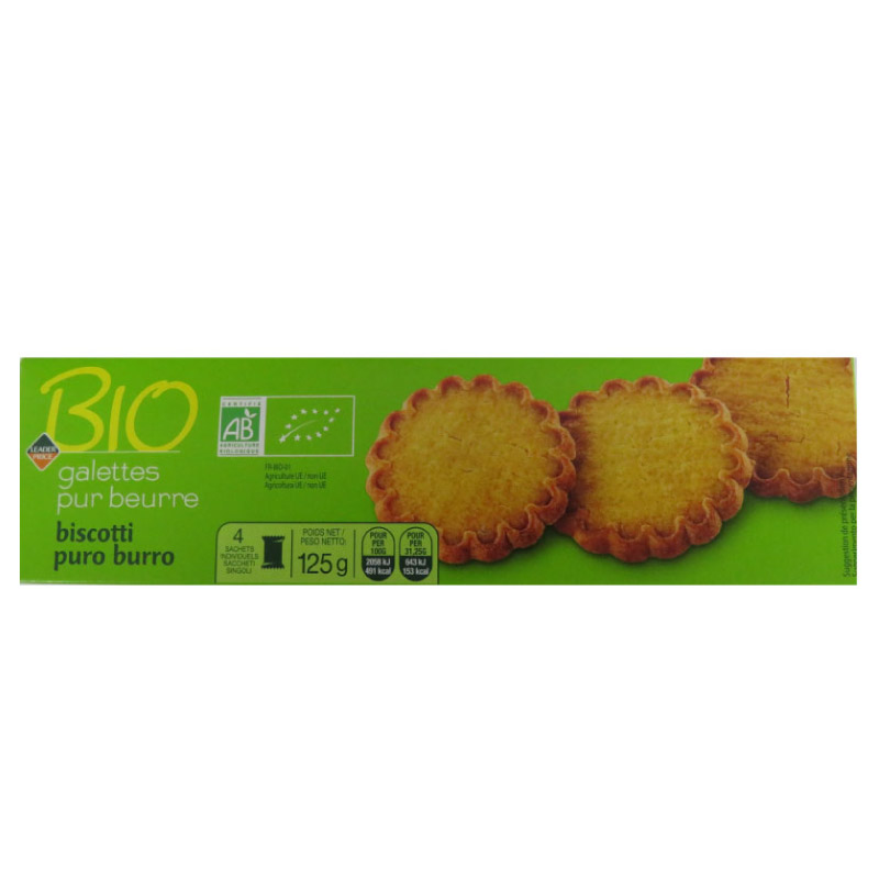 GALETTES PUR BEURRE BIO (125G)