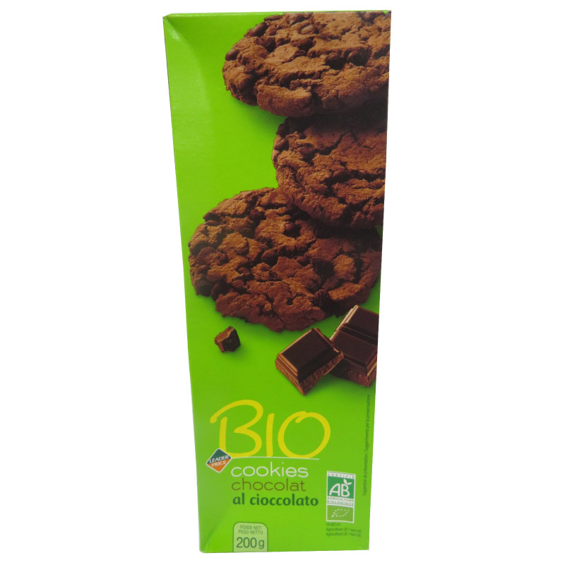 COOKIES TOUT CHOCOLAT BIO (200G)