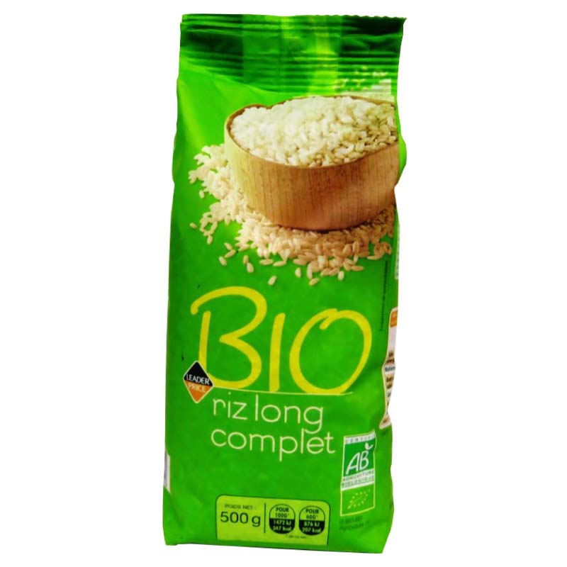 RIZ LONG COMPLET BIO (500G)