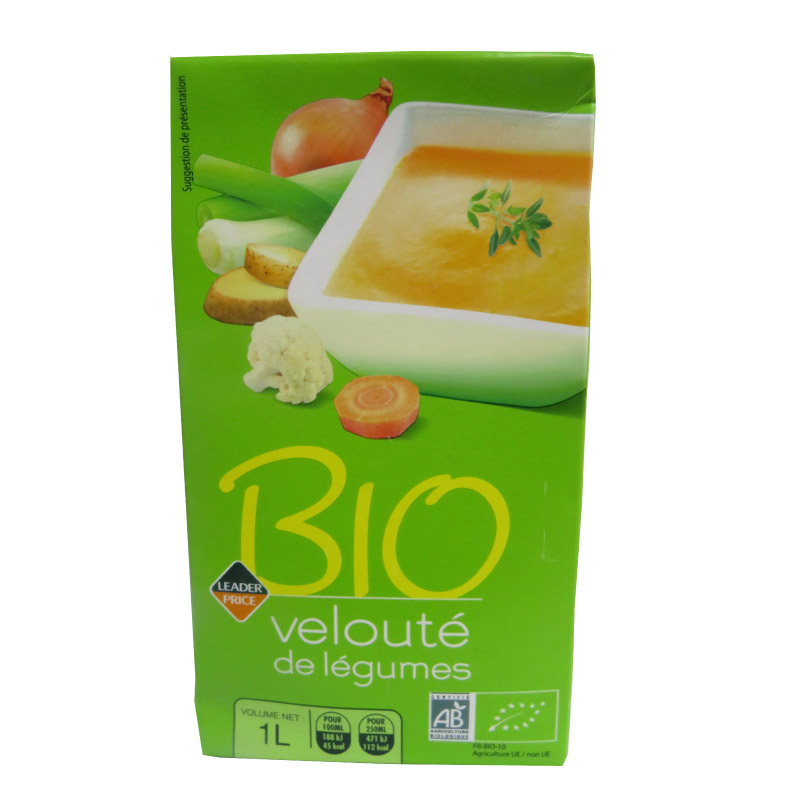 VELOUTE DE LEGUMES BIO (1L)