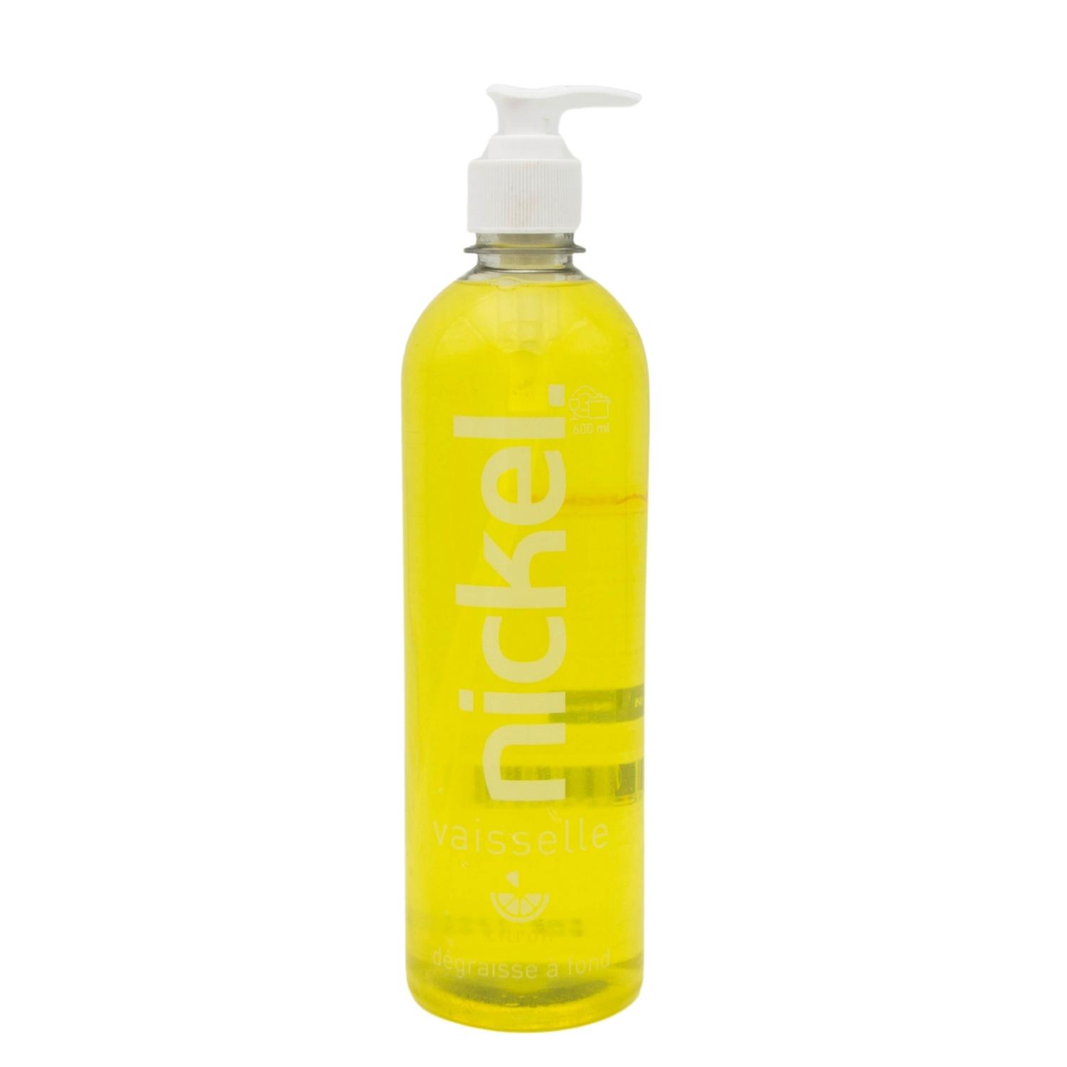 LIQUIDE VAISELLE NICKEL 600ML CITRON