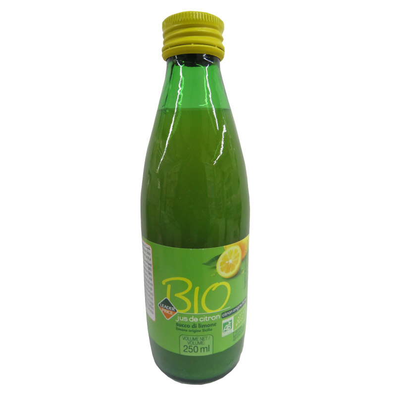 JUS DE CITRON BIO