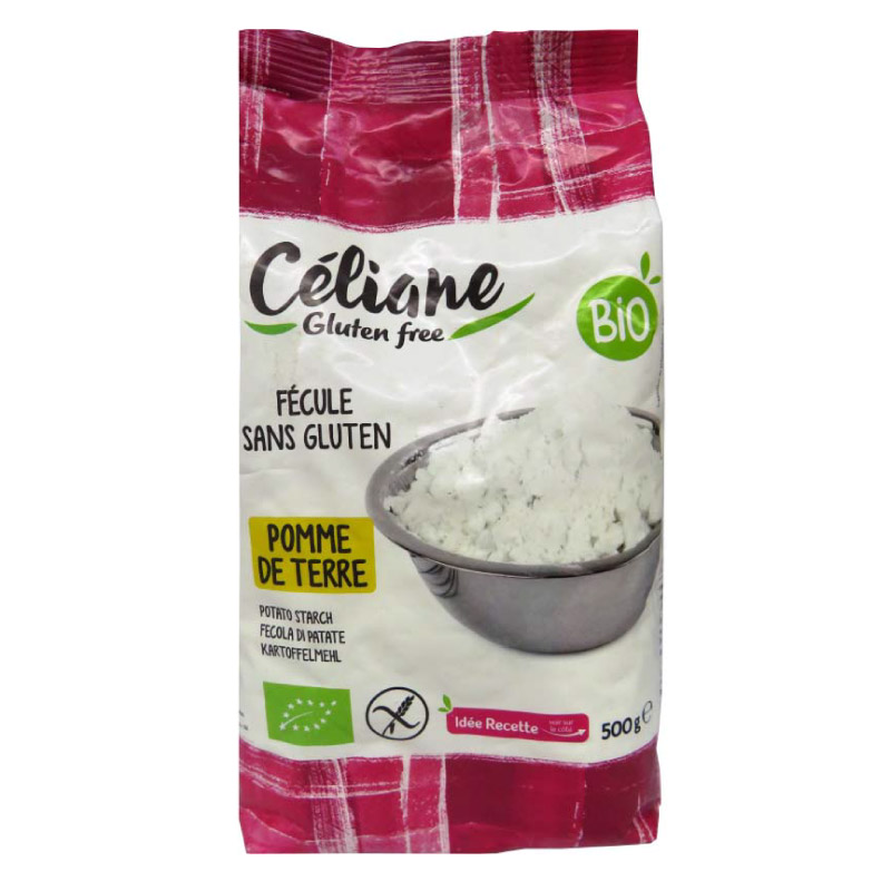 FECULE POMME DE TERRE BIO SANS GLUTEN 500GR
