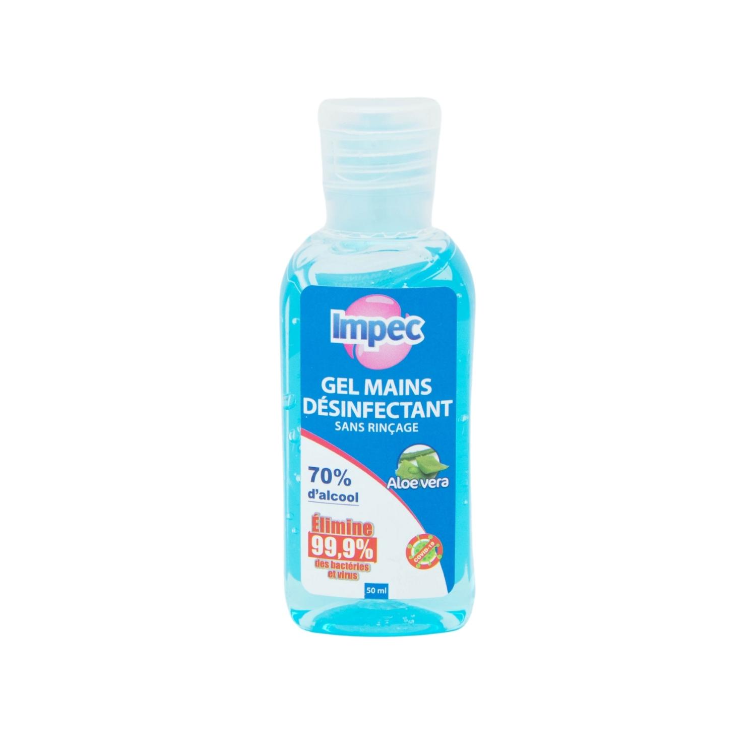 IMPEC GEL HYDROALCOOLIQUE 50ML