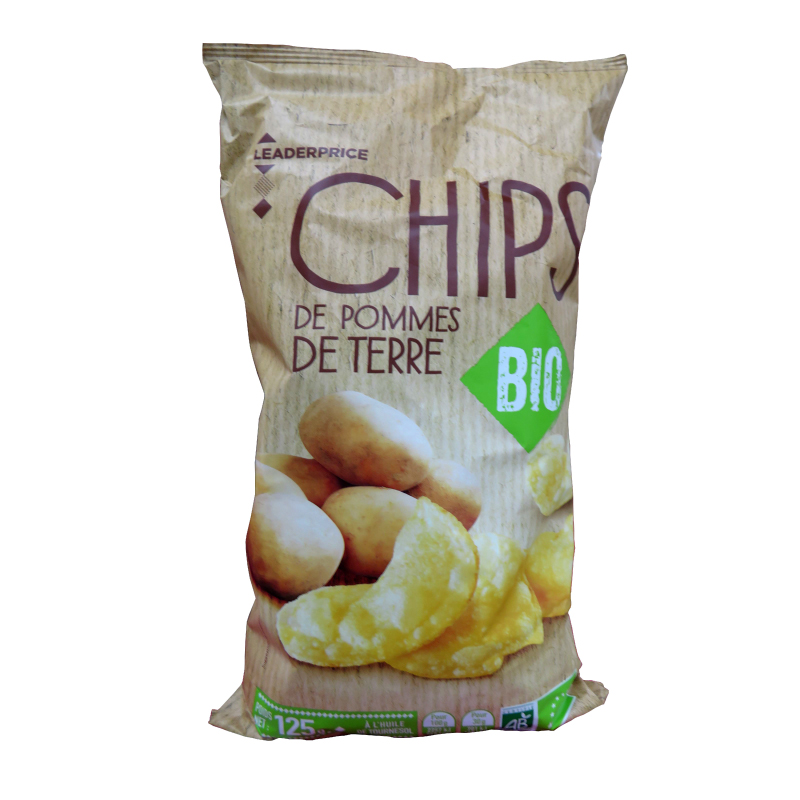 CHIPS NATURE BIO 125 G