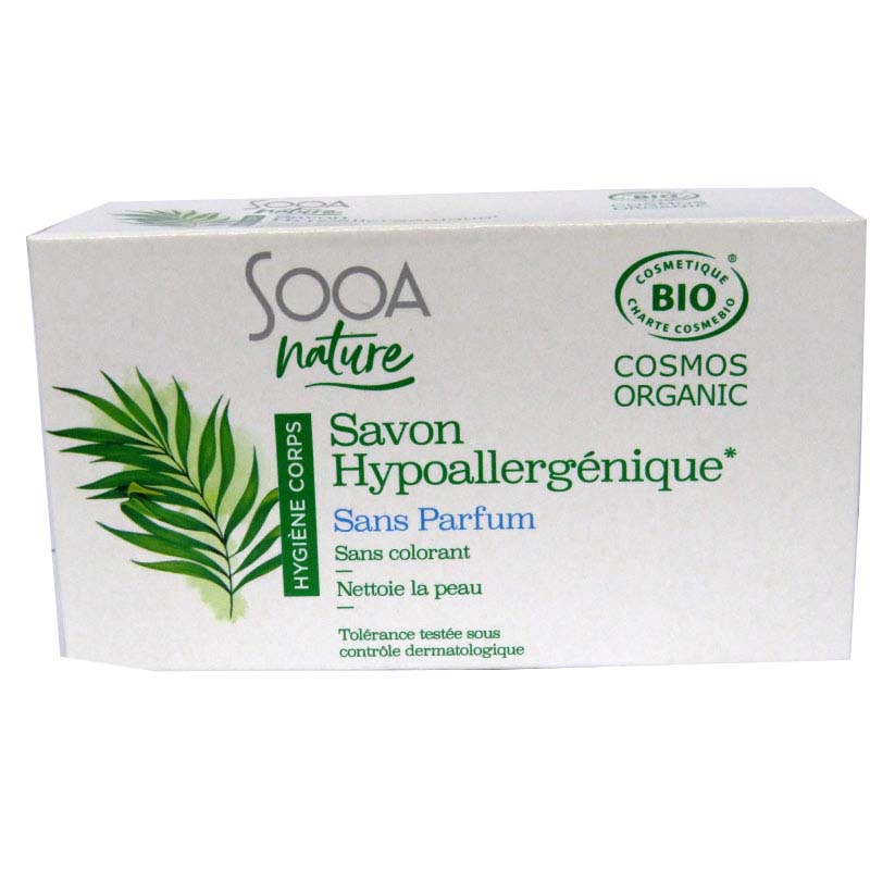 SAVON HYPOALLERGIQUE 100G COSMEBIO SOOA