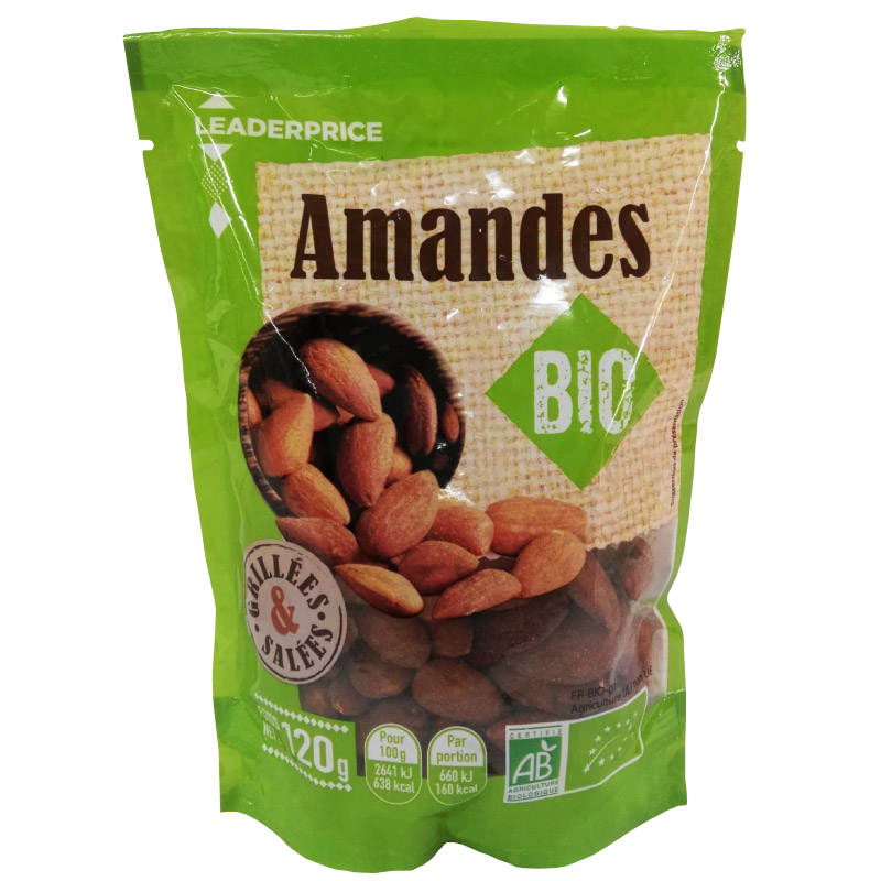 AMANDE BIO GRILL SALE 120GRS
