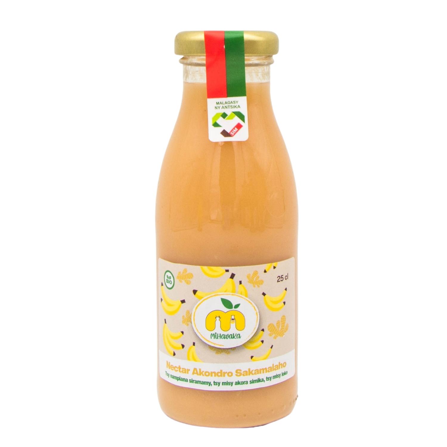 NECTAR BANANA GINGEMBRE BIO 75CL MIHAVAKA