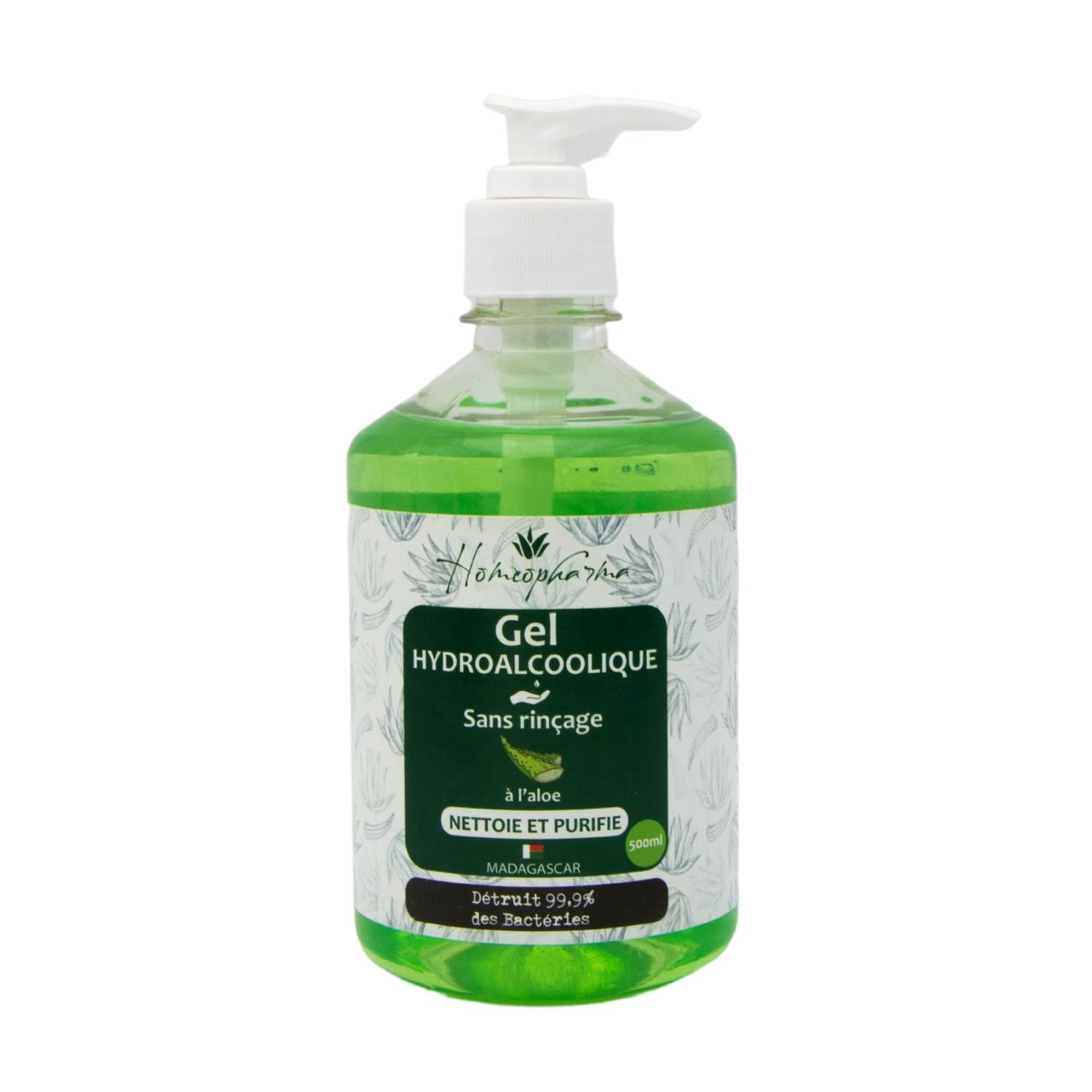 GEL HYDROALCOOLIQUE ALOE VERA 500ML