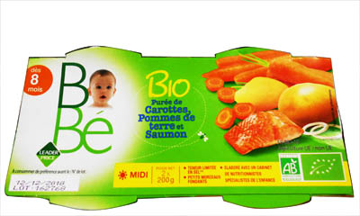 POT BB LEG SAUMON BIO 2 X 200G